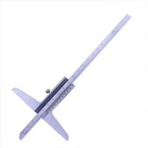 Tiefenmessschieber mit hoher Genauigkeit von 0,02 mm und einem Messbereich von 0 bis 150 mm für genaue Abmessungen und Vorsprünge