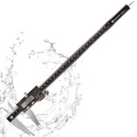 Digitale Messschieber von KETOTEK, 300mm Schieblehre aus Edelstahl IP54 Spritzwasserdicht, Mikrometer LCD Display metrische/Zoll-Umrechnung (12 Zoll)