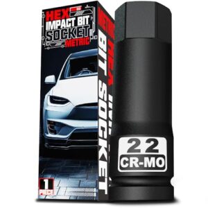Innensechskant Bit Einsatz mit CR-MO Stahl, ideal für Drehmomentschlüssel, Bohrer set und Ratsche