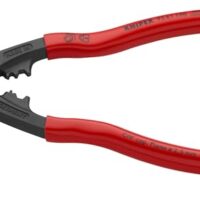 KNIPEX Drahtseilschere, geschmiedet mit Kunststoff überzug, 190 mm, Werkzeug für Drahtseile bearbeiten