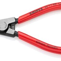 Sicherungsringzange für Außenringe auf Wellen mit Kunststoff überzogen, schwarz atramentiert, 140 mm, KNIPEX Qualität und Robustheit
