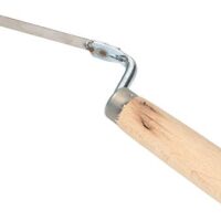 Edelstahl Fugenkelle 10 mm zum Verfugen mit Holzgriff Spachtel Fugeneisen Fugenformer für Fugenarbeiten im Garten oder in der Wohnung