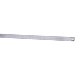Halbflexibler Stahlmaßstab von KS Tools mit 500 mm Länge, ideal für Heimwerker und Handwerker