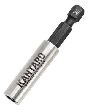 KANTARO 8011 Universal Bithalter, magnetisch, Edelstahlhülse E6.3 L58mm, Made in Germany