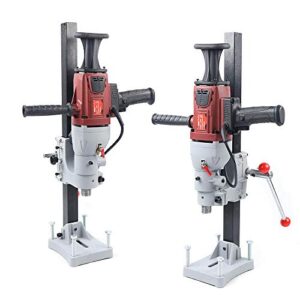 Kernbohrmaschine 2200W Kernbohrgerät Nass Trocken Diamantbohrer 180mm, Wasserdichtungsdesign und hohe Leistung für effizientes Bohren in Stahlbetonwand