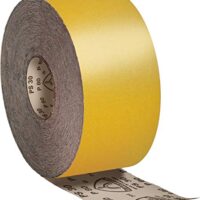 Schleifrolle mit Papierunterlage, Aluminiumoxid-Körnung, ideal für Oberflächenbearbeitung von Holz und Metalle