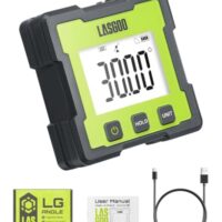 Digitaler Winkelsucher mit LCD-Anzeige und magnetischer Neigungsmessung für Bau, Holzbearbeitung, Metallbearbeitung und andere Anwendungen