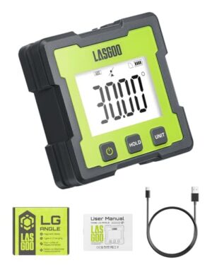 Digitaler Winkelsucher mit LCD-Anzeige und magnetischer Neigungsmessung für Bau, Holzbearbeitung, Metallbearbeitung und andere Anwendungen