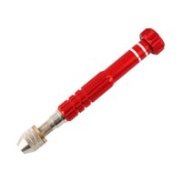 Larcele Spiralbohrer Bit, Präzision Handbohrer Pin Vise Werkzeuge, Mini Bohrer für Gießharz Bohren, Modellbau, Bastelarbeiten, Resin Schmuckherstellung