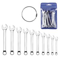 Mini Wrench Ausrüstung Schlüsselsatz Gabelschlüssel Kombischlüssel Kleiner Schlüsselsatz, Metrisch und SAE (MET)