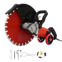 Elektrische Betonsäge mit 4100W Leistung, Trennschneider und Pflasterschneider für das Schneiden von Beton, Pflastersteinen und Ziegeln.
