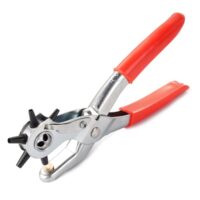 Professionelle Lochzange aus hochwertigem Kohlenstoffstahl für das Stanzen von Löchern in Leder, Gürtel, Kunststoff und weiteren Materialien
