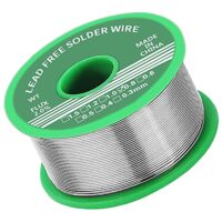 Bild von Lötzinn 0,8 mm bleifrei mit Kolophoniumkern, Lötflussmittel für Elektronik und Elektrik Reparaturen