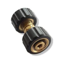 Schlauchverbinder M22 x 1,5 IG, 6cm lang, für Hochdruckreiniger bis 275bar und 93°C