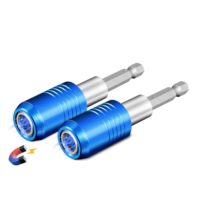 Schnelllösbare Bithalter mit Magnetik für sichere Bitwechsel, ergonomischer Griff, Automatikverriegelungsmechanismus und verlängerte Torsionszone