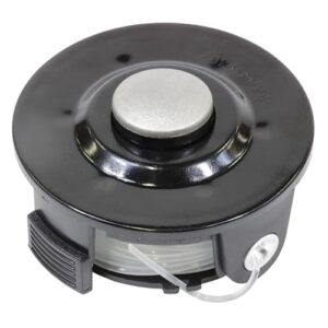 Hochwertiger 1-Fadenkopf Tap&Go von Makita mit silberner Farbe und 1,6mm Durchmesser für effiziente Fädelung von Materialien