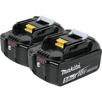 Makita BL1850B 18V LXT Lithium-Ion Akku Pack, schwarz