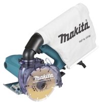 Makita Diamantschneider 4100KB zum Aufschneiden von Mörtelfugen und Schneiden von Fliesen, Stein und ähnlichem mit einer Schnitttiefe von bis zu 40 mm