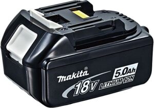 Leistungsstarke Akku-Reciprosäge von Makita, 18V, 5,0Ah, Ladegerät im Transportkoffer, Türkis, mit einem Akku 5,0 Ah.
