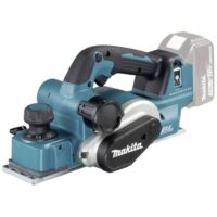 Makita DKP181Z Akku-Hobel 82 mm 18 V ohne Akku und Ladegerät, Hochleistungswerkzeug für Heimwerker