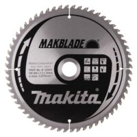 Makita Makblade Saegeblatt, 260 x 30 mm, 60Z, hochwertiges Werkzeug für professionelle Ergebnisse bei Holzbearbeitung, Metallbearbeitung und Dekorationsindustrie