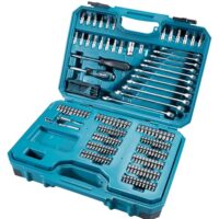 Makita Werkzeug-Set mit 221 verschiedenen Werkzeugen, ideal für Heimwerker und Handwerker