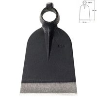 Hochwertige Maurer-Hacke ohne Stiel für Gartenarbeiten und Bodenbearbeitung, robustes Material, lange Lebensdauer, ideal für Heimwerker und Handwerker