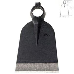 Hochwertige Maurer-Hacke ohne Stiel für Gartenarbeiten und Bodenbearbeitung, robustes Material, lange Lebensdauer, ideal für Heimwerker und Handwerker