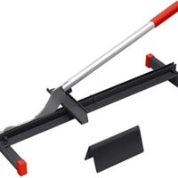 Meister Laminatschneider mit robuster Stahlklinge und Schnittstärke von 12 mm, ideal für den täglichen Einsatz bei der Verlegung von Laminat