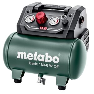 Kompressor von Metabo, handliches und leistungsstarkes Gerät für Tackern, Nageln, Ausblasen und Reifenbefüllen