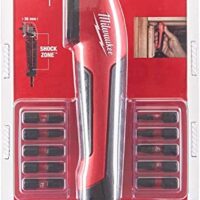 Milwaukee Shockwave Impact Duty Winkelaufsatz 11-teilig, Rot, 25 mm