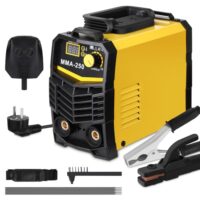 Mini Schweißgerät 20-250A, ARC Elektroden Schweißgerät Set, IGBT MMA-250 Schweissgerät Inverter Schweissgerät, Home DIY Arc Welder
