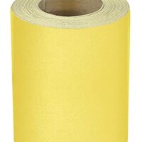 Hochwertiges Mirka Yellow Schleifpapier, ideal für kleinere und größere Flächen, 93 mm x 5 m, Einwegrolle, P150, professionelle Schleifergebnisse