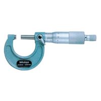 Mikrometer für genaue Messungen mit 0,001 mm Skalierung und Reichweite von 0 bis 25 mm