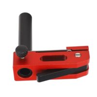 Kraftvolle und zuverlässige Klemme für Holzbearbeitung, Niederhalteklemme mit Befestigungselement 20 mm, Legierung, ideal für Ebene Tischplatte