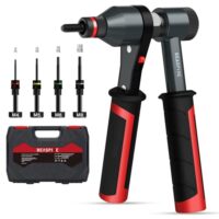 Professionelles Nietmutternzange-Set mit M4, M5, M6 und M8 Einpressmuttern für Heimwerker und Handwerker