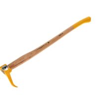Ergonomisches Handsappie mit langlebigem Hickoryholzstiel für Gartenarbeit, 800 mm lang und 1,1 kg schwer, Gelbfarbe