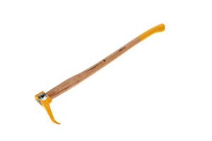 Ergonomisches Handsappie mit langlebigem Hickoryholzstiel für Gartenarbeit, 800 mm lang und 1,1 kg schwer, Gelbfarbe