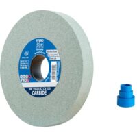 Schleifscheibe aus Hartmetall für aggressive Bearbeitung von harten Materialien, 150x20x32mm, SiC 120