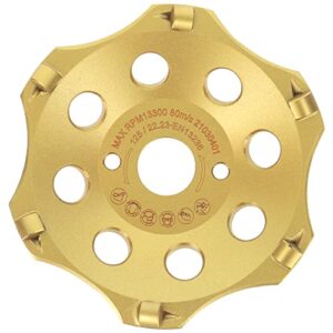 PRODIAMANT PKD Diamantschleiftopf 125mm, hohe Qualität und Leistung, ideal für Winkelschleifer und Betonschleifmaschinen