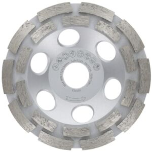 PRODIAMANT Premium Diamant-Schleiftopf 125mm Beton universal 125 mm x 22,2 mm Schleifscheibe doppelt segmentiert