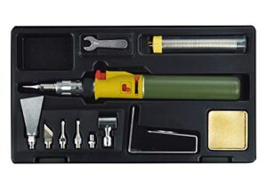Hochwertiges Gaslötset für Hartlöten von filigranen Teilen mit max. 1.300° Celsius Flammtemperatur