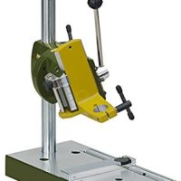 Proxxon MICROMOT Bohrständer MB 200, hochwertiges Werkzeug für Heimwerken und Elektronik, präzise Bohrungen mit integriertem Licht