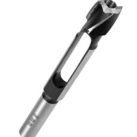 QWORK Dübel-Zapfenbohrer aus langlebigen Kohlenstoffstahl für Holzbearbeitung und Möbelherstellung, Durchmesser 8mm, Schaft 13mm