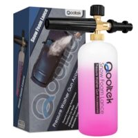 Einstellbare Schaumkanone von Qooltek - Hochdruckreiniger mit schaumgenerator für Autos und Motorräder