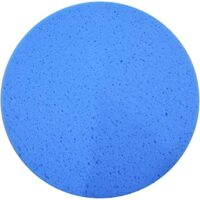 Schwammscheibe blau mit Klett für ROKAMAT Filzmaschinen, Zubehör für DRY, WET, AKKU-FILZ, NAUTILO und PFM5