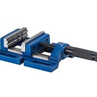 RÖHM Bohrmaschinen-Schraubstock DPV Größe 1 mit Backenbreite von 80 mm, hochwertiger Schraubstock für Heimwerker-Aufgaben