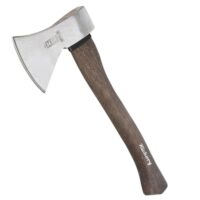 RUTHE Beil Hickory 600 g, Profi-Tool für Garten & Wald, geschmiedet gehärtet, DIN 5131B VPA/GS geprüft, ergonomischer Stiel, hochwertige Qualität