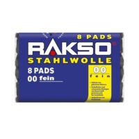 Stahlwolle Pads für die Reinigung und Pflege von Oberflächen, ideal zum Polieren und Reinigen von Holz, Glas, Spiegel, Aluminium, Kupfer, Messing, Lack & Kunststoff