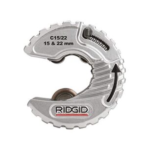 Ridgid 57018 Kupferrohrschneider mit C-Stil, 15-22 mm Kupferrohren schneiden